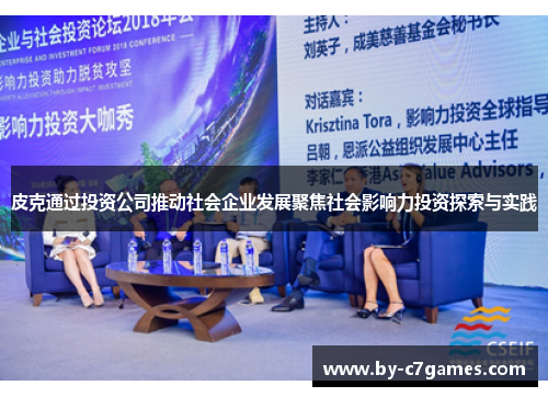 皮克通过投资公司推动社会企业发展聚焦社会影响力投资探索与实践